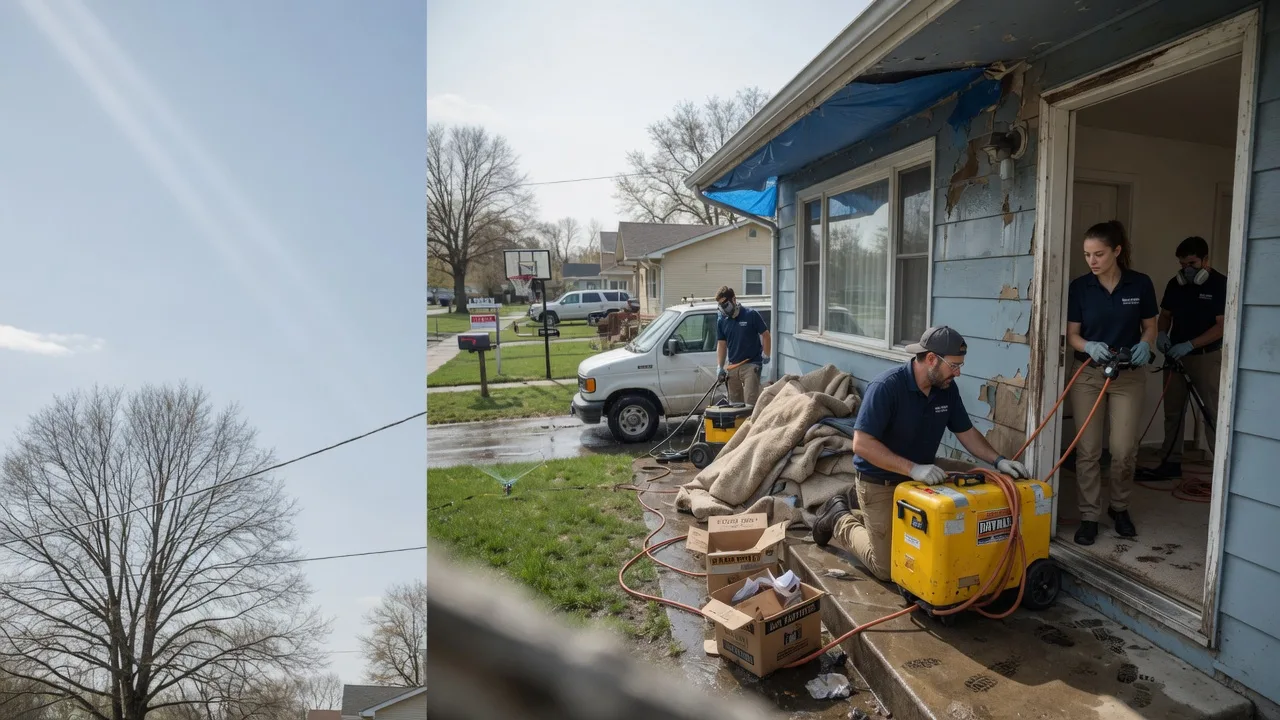 Basement Flood Cleanup in Boonville, IN near me